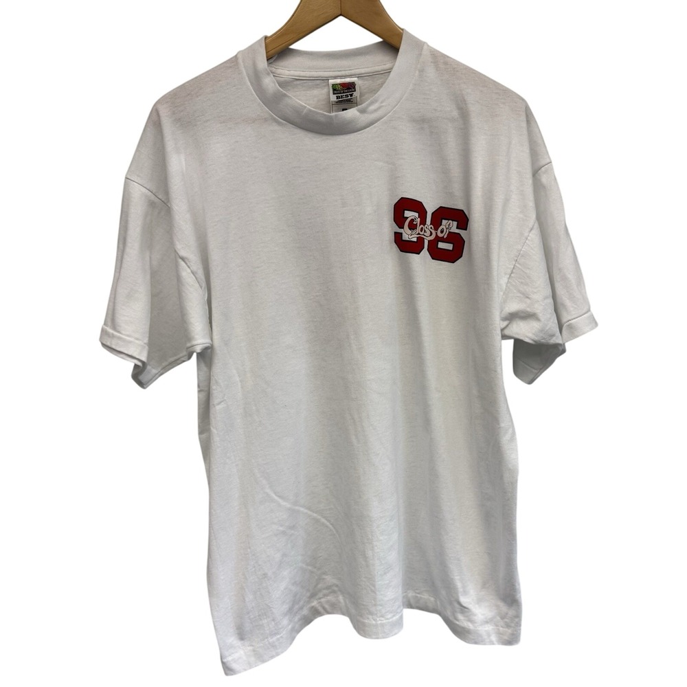 VTG 90s Class of 1996 High School‎ Grads 1996 Graphic T-Shirt S.S. FOTL
